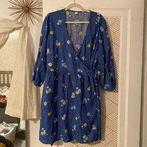 Springy Wrap Dress